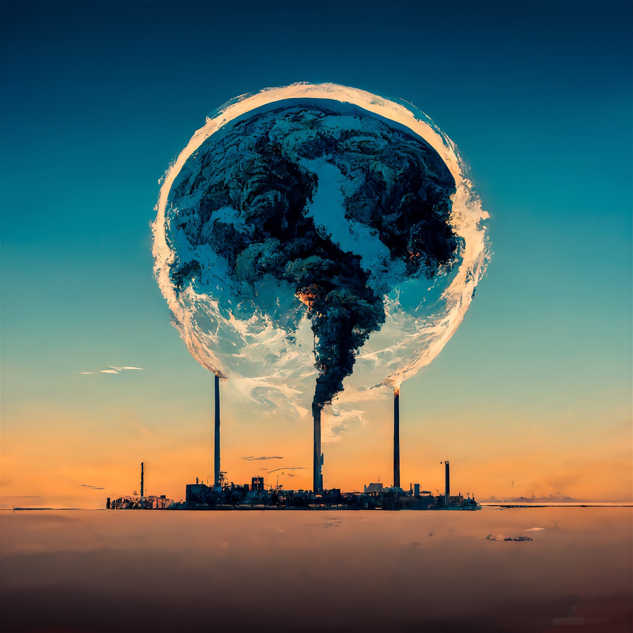 power plant, emissions, pollution